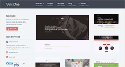 Desktop Screenshot of nextseo.fr